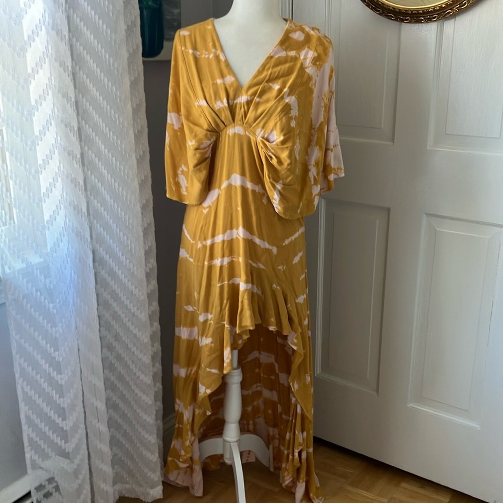 Young Fabulous & Broke Thea tie dye boho festival concert dress EUC S